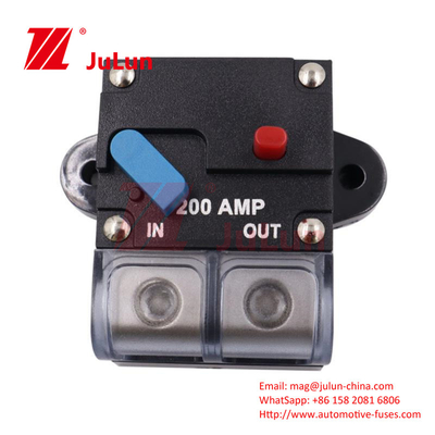 300A 48VDC Multiple Circuit Breaker High Current Overload Protector Auto Audio Retrofit 100A Recovery Circuit Breaker