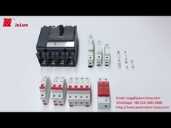 20A 1000DC 10*38 Ceramische gPV-spuitingen Nomenclatuurspanning Photovoltaïsche hoogspanningsbuisluitspuithouder