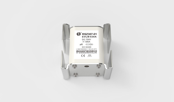 Van de Waterstofmotor van Fuel Cell EV Vastgeboute het Type Hybride Zekering rsz307-01-EVLM 630A 750VDC