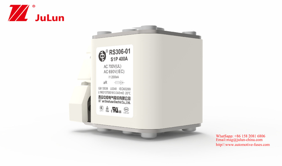 het Elektrische voertuigzekering RS306-01-S1P Chip Type Automatic Reset Function van 400A 690V