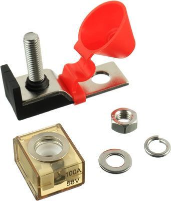 MRBF-zekeringhouder M8-aansluiting 300A 58V DC