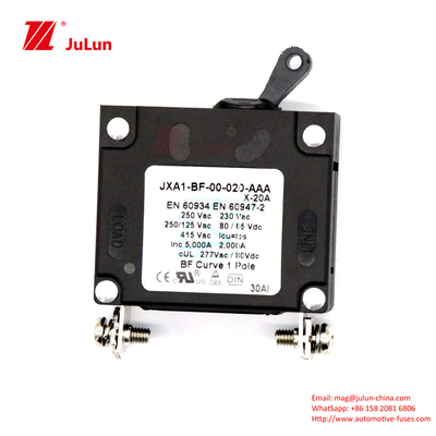 Automobiele scheepscircuitbreaker Stromoverbelasting Beschermer Schakelaar Reset Winch Sound Elektrisch circuitbreaker 40A AC DC