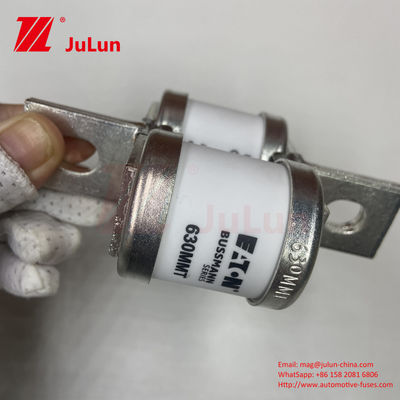 BUSSMAA 690V Nominale Spanning Keramisch Koper 630MMT Automotive Fuses 630A M6/M8 Installatie