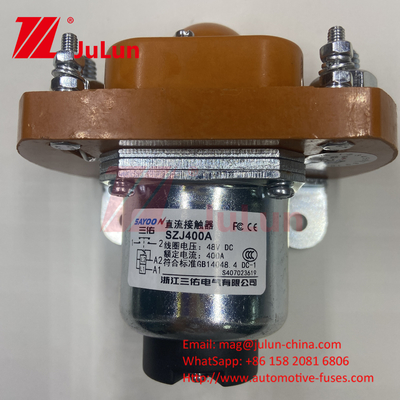 Mechanical Life Dc Contactor MZJ-D-serie Modellen voltooien een normaal open enkele spoel