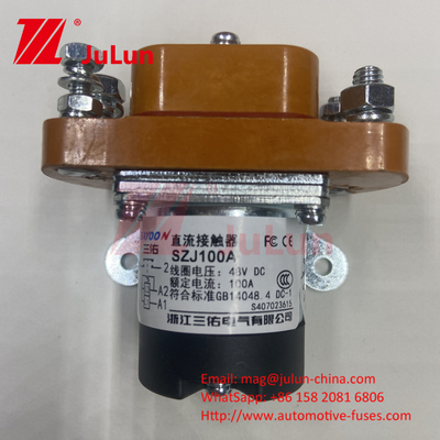 Dc Contactor Charging Stack SZJ200A-D ZJ200D Motor 12V 24V 60V 72V Communicatieapparatuur