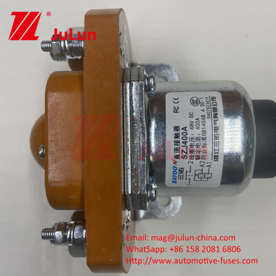 DC Contactor Gesloten Relais spoel Nominale spanning: DC12~80V 24V 36V 48V 72V