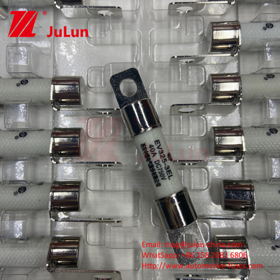 Quartz Sand Out Pipe 10A - 100A Bolted Electric Fuse voor Charger 30A 50A 750VDC EV Fuse Hey zijn geschikt F