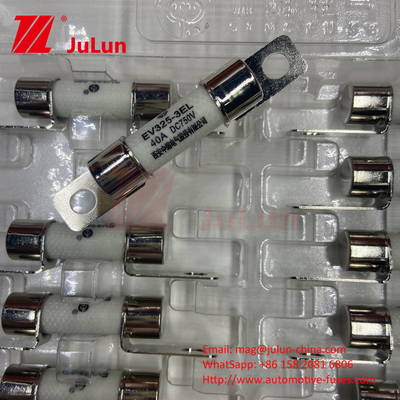 DC750V 10A-100A Boxed EV Fuse voor elektrische voertuigen Traction System Energy Storage 25A 30A 50A EV FUSE