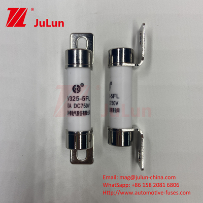 Automobiele ceramische bouten gemonteerde zekeringenEv325 zekeringen Bolt montage 10A 15A 40A 50A 750VDC