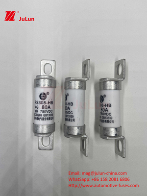 M6 EV-sluiting met gespannen keramische EV-oplader 750VDC-sluiting chemische belasting en hoge temperatuur 40A 50A RS308