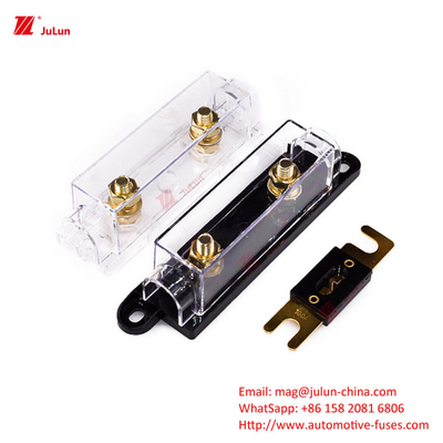 ANS/MIDI Kleine premium veiligheidsbeveiliging, handmatige reset voor elektrische voertuigen 30A-500A Nylon Plastic One/Bipolar 32V circuit breaker