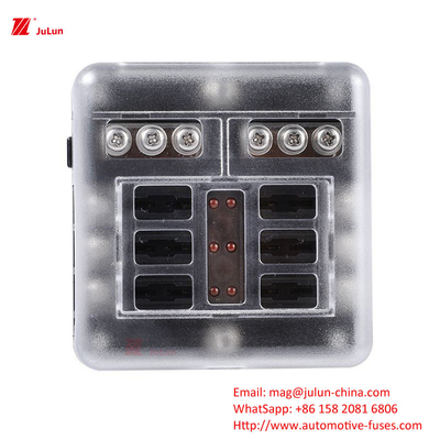 ANS/MIDI 30A-500A Handmatige resetcircuitbreaker voor automotive plastic/nylon behuizing