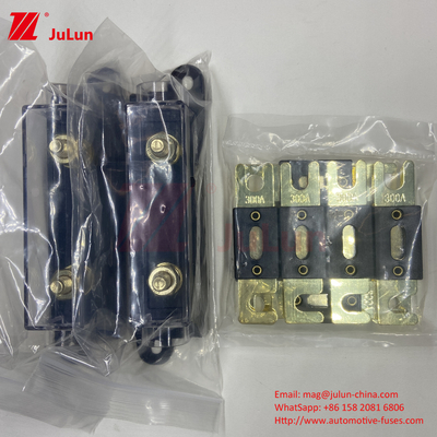 ANL Bolt Type Veiligheid Grote vork Bolt Fuse Auto Bolt Veiligheid Goud Zilver