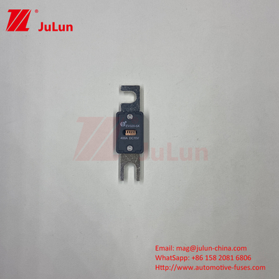 EV320-5X Quartz Sand Outer Pipe 6kA DC EV Electric Vehicle Fuse 125A 70VDC Bolt