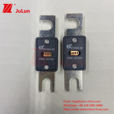 Elektrische voertuigbeschermer voor elektrische voertuigen in een doos 70VDC Nominale spanning M6 Bolt Type 250A EV320-5C