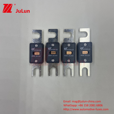 Elektrische voertuig EV320-5X-225A 70VDC Spanning Automotive Fuse Voor EV Charging System M6 M8