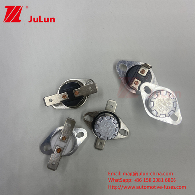 KSD301 Thermistor Temperatuursensor Normaal open contact Type 10A 250V Circuit Resistance≤50mΩ Product