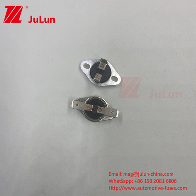 KSD301 Thermistor Temperatuursensor Geen storing Verblindende normale toestand ≥100000 keer Levenscyclus 92°C