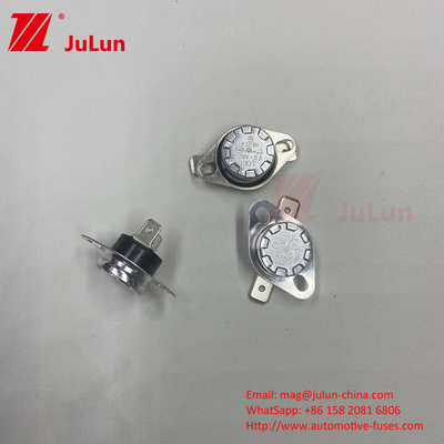 Hermal Switch Contact AC250VM Manual Reset Thermal Protector Mikrogolfovens Gebruik over Heat KSD Bimetalen Thermostaat