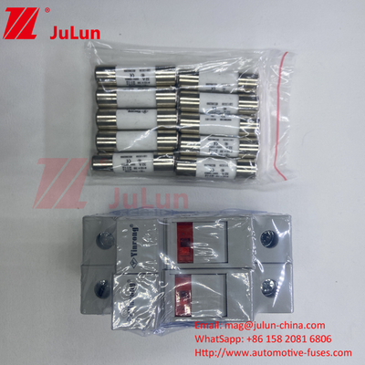 1000VDC Zonnebrandstof Keramisch 30kA 10x38mm Lage prijs 10x85mm PV Zonnebrandstof Keramisch DC-sluiting 1500vdc PV-sluiting Fa