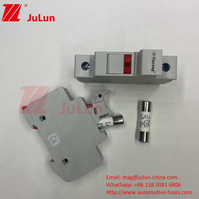 1000VDC Zonne-PV-spuithouder met 30kA 32A 63A 125A Din Rail Montage Spuithouders Spuithouder B