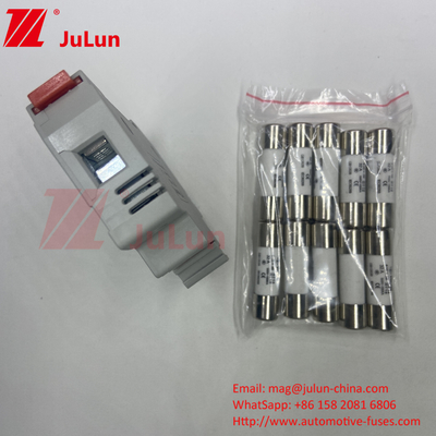 Keramische zonne-energie PV-sluiting voor zonne-omvormer 1000DC 1500DC 32a 40a 50Amp Zonne-energie PV Dc Elektriciteitssluitinghouder met 14