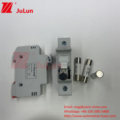 10A-63A Cylindrische zekering voor bescherming van zonne-energiesystemen Zonne-DC 1000V PV-sekuratoren 6A 10A 15A 20A 25A 30A Hoogspanning