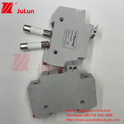 PV-sluiting voor zonne-energie PV-inverter PV-32X 1000V 32A Fast-acting Fuse Circuit Protection Dc Fuse Solar Man