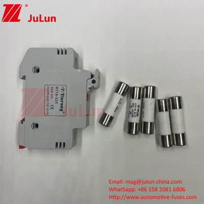 Zonne-energie fotovoltaïsche omvormer voor extreme temperaturen 40A DC 1500 FUSE-houder gemonteerd met 14 * 51mm
