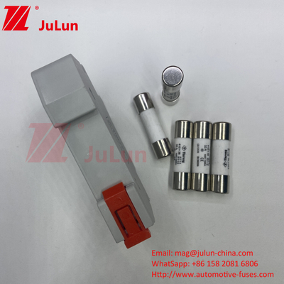 1000VDC 30kA Keramische zonne-energie PV-sluiting 10*38 DC Zonne-energie PV-zonne-sluitingsbasis en 1000V-sluiting 15A 20A 25A 30A 32A