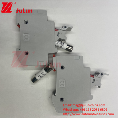 Silver Element Solar PV Fuse Voor IEC60269.6 Standaard Din Guide Fuse Holder