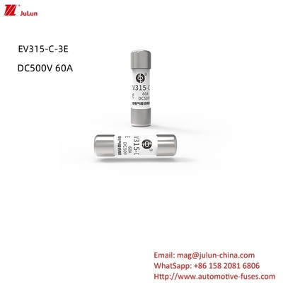 Nieuwe energievermogen Middel hoge druk keramische lont/ EV315-C-3E DC500V 10A,15A,20A,30A,40A,50A.60A