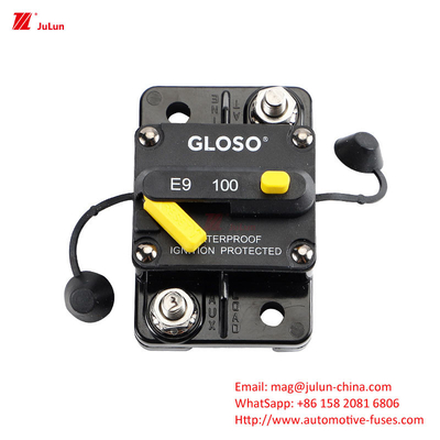 Automobiele elektronische circuitbescherming met LED-licht Multi-Way Fuse Box SBH-6PD Schroef 30A-500A Twee-pool 32V handmatige re
