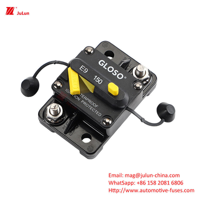 Automobiele elektronische circuitbescherming met LED-licht Multi-Way Fuse Box SBH-6PD Schroef 30A-500A Twee-pool 32V handmatige re