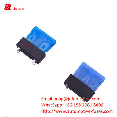 Compact EU UL circuit breaker voor auto's ANM Fork Peg Type Dual Car Fuse Holder One In Double Out Large Fu