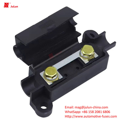 Eu UL 32V 30A-500A Koper Autoverzekering Fork Bolt Fuse Holder New Energy High Current Fuse