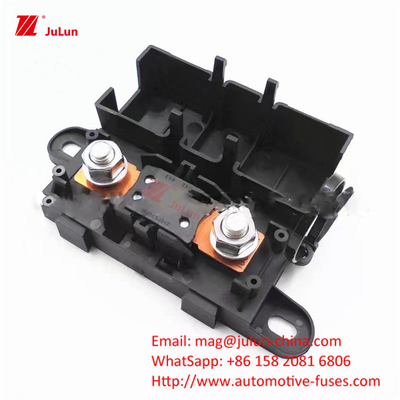 Eu UL 32V 30A-500A Koper Autoverzekering Fork Bolt Fuse Holder New Energy High Current Fuse