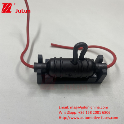 Stofdichte auto-afsluiting voor lage spanning Rood Zwart Silicone PPS 10A 250V