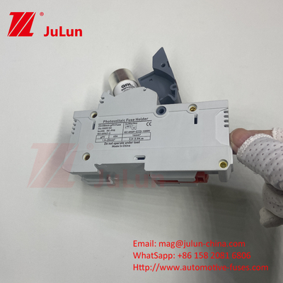 Solar Photovoltaic Inverter met 14x51mm Din Rail Solar Fuse Holder / Solar Pv Fuse Holder