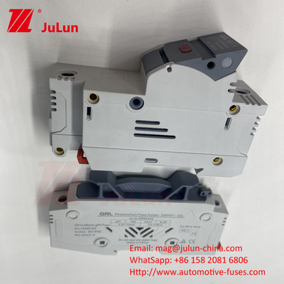 Solar PV Power Fuses voor Solar Power System Protection Holder Box Base Fast Blow Ceramic 14x