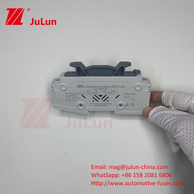 Solar PV Power Fuses voor Solar Power System Protection Holder Box Base Fast Blow Ceramic 14x