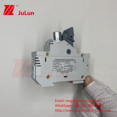 10*38mm gPV 1000VDC 32A FUSE Din Guide Fuse Holder voor een gemakkelijke en veilige installatie