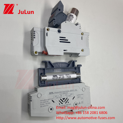 10*38mm gPV 1000VDC 32A FUSE Din Guide Fuse Holder voor een gemakkelijke en veilige installatie