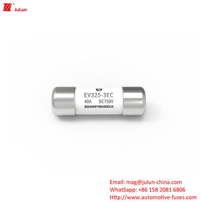EV325-3EC Boxed AC Electric Vehicle Fast Blow Fuses 10A-50A met Sinofuse logo