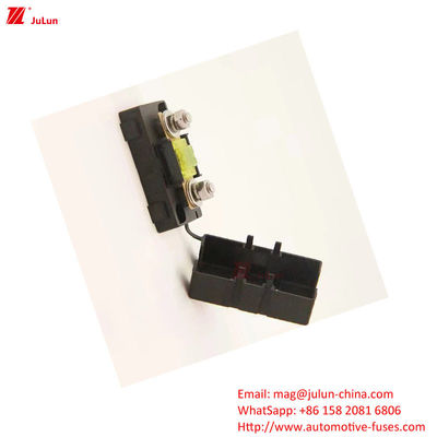 Automobiele veiligheidsbeveiliging Socket Base Connector 30A-500A 32V Eén pool Twee polen met plastic schelp