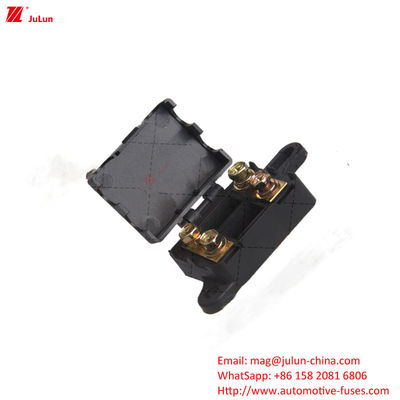 Automobiele veiligheidsbeveiliging Socket Base Connector 30A-500A 32V Eén pool Twee polen met plastic schelp