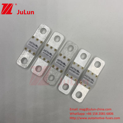 ASTM 300A 125VDC Bolt Screw Fuse A121601 voor de bescherming van elektrische voertuigen