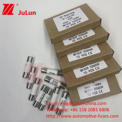 32A 10*38mm 15A 690VDC 1000VDC Panel Mount Solar PV Fuse voor robuuste PV String Protection