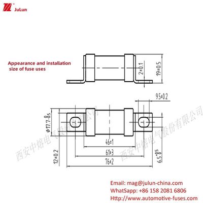 16A-400A EV-oplader Elektro-voertuigen veiligheidssignaal met schroefterminal