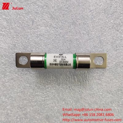 EV315-serie Medium Electric Vehicle Screw Fuses 10-60A 500V 20kA Breekcapaciteit